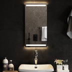 Vidaxl badkamerspiegel led 30x60 cm
