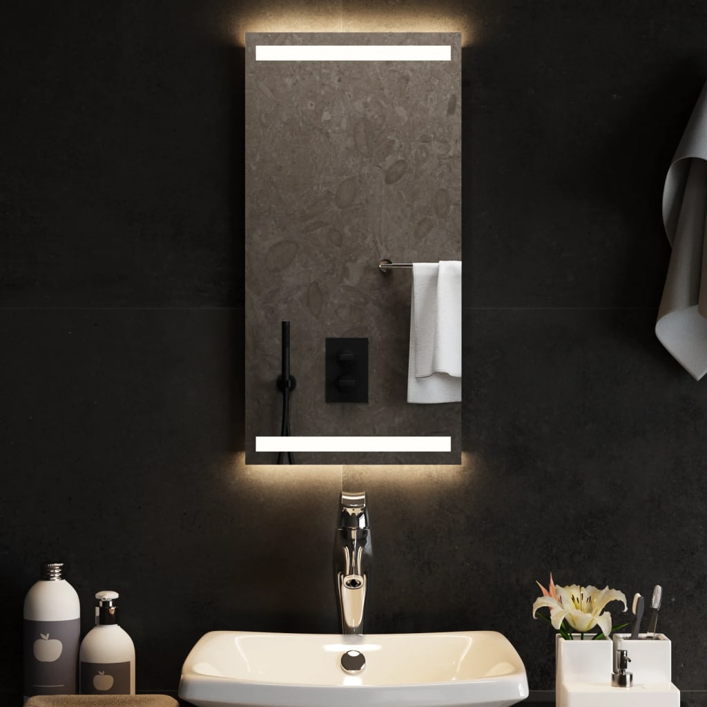 Vidaxl badkamerspiegel led 30x60 cm