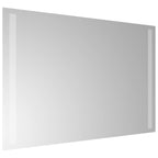 Vidaxl badkamerspiegel led 40x60 cm