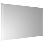 Vidaxl badkamerspiegel led 50x80 cm