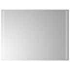 Vidaxl badkamerspiegel led 60x80 cm