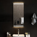 Vidaxl badkamerspiegel led 40x90 cm