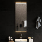 Vidaxl badkamerspiegel led 40x100 cm