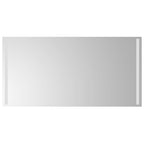 Vidaxl badkamerspiegel led 50x100 cm