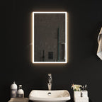 VidaXL Badkamerspiegel LED 40x60 cm