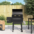 Vidaxl pelletbarbecue 94 cm ijzer zwart