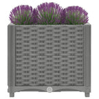Vidaxl plantenbak verhoogd 40x40x38 cm polypropeen