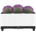Vidaxl plantenbak verhoogd 40x40x23 cm polypropeen