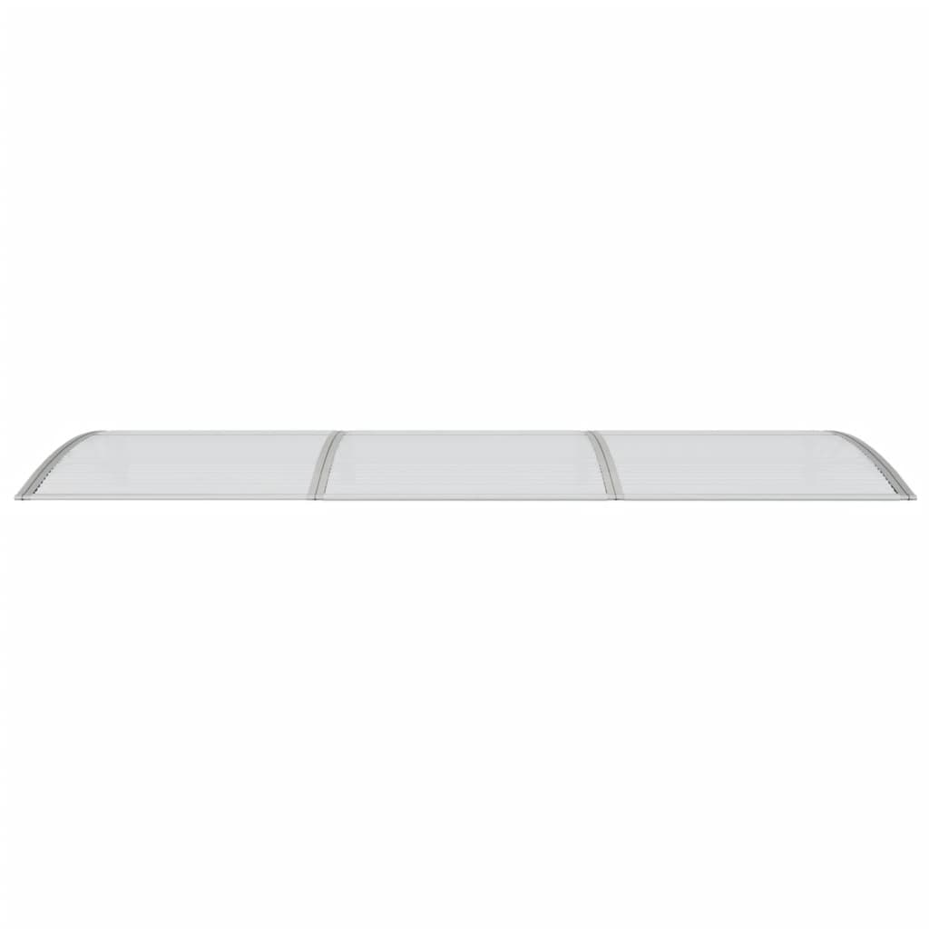 Vidaxl deurluifel 300x100 cm polycarbonaat grijs