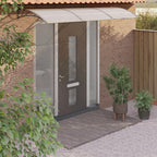 Vidaxl deurluifel 300x100 cm polycarbonaat grijs