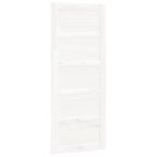 VidaXL Schuifdeur 80x1,8x204,5 cm massief grenenhout wit