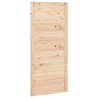 VidaXL Schuifdeur 90x1,8x204,5 cm massief grenenhout