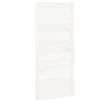 VidaXL Schuifdeur 90x1,8x204,5 cm massief grenenhout wit