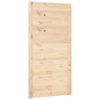 Vidaxl schuifdeur 100x1,8x204,5 cm massief grenenhout