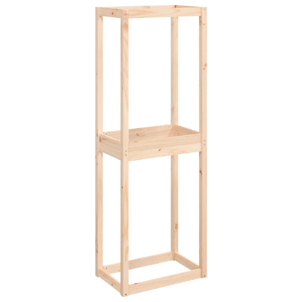 Vidaxl bandenrek 63x40x180 cm massief grenenhout
