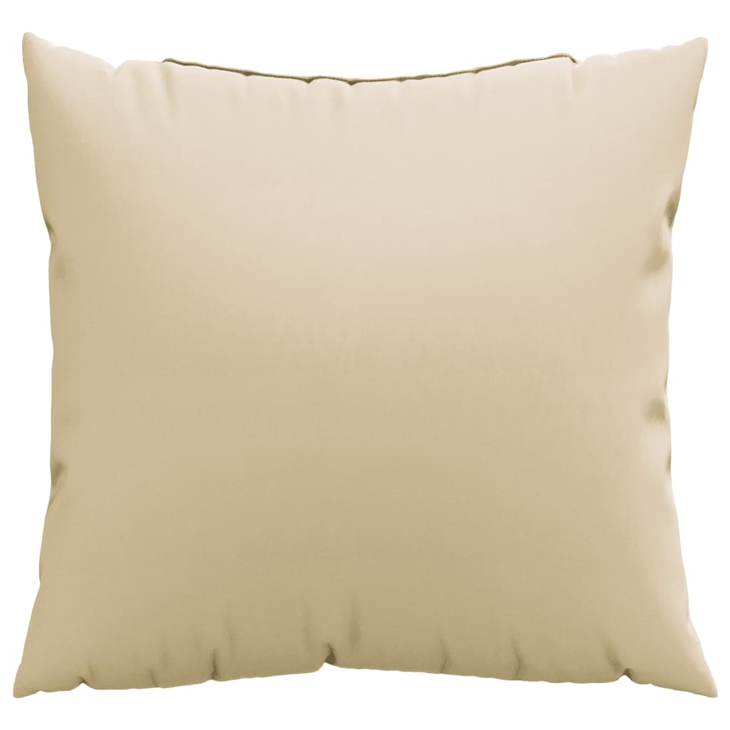 Vidaxl bankkussens 4 st 60x60 cm stof beige