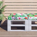 Vidaxl palletkussen 60x60x12 cm stof meerkleurig