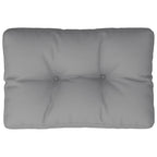 Vidaxl palletkussen 50x40x12 cm stof grijs