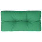 VidaXL Palletkussen 70x40x12 cm stof groen