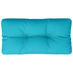Vidaxl palletkussen 80x40x12 cm stof turquoise