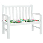 Vidaxl tuinbankkussen 100x50x4 cm oxford stof meerkleurig