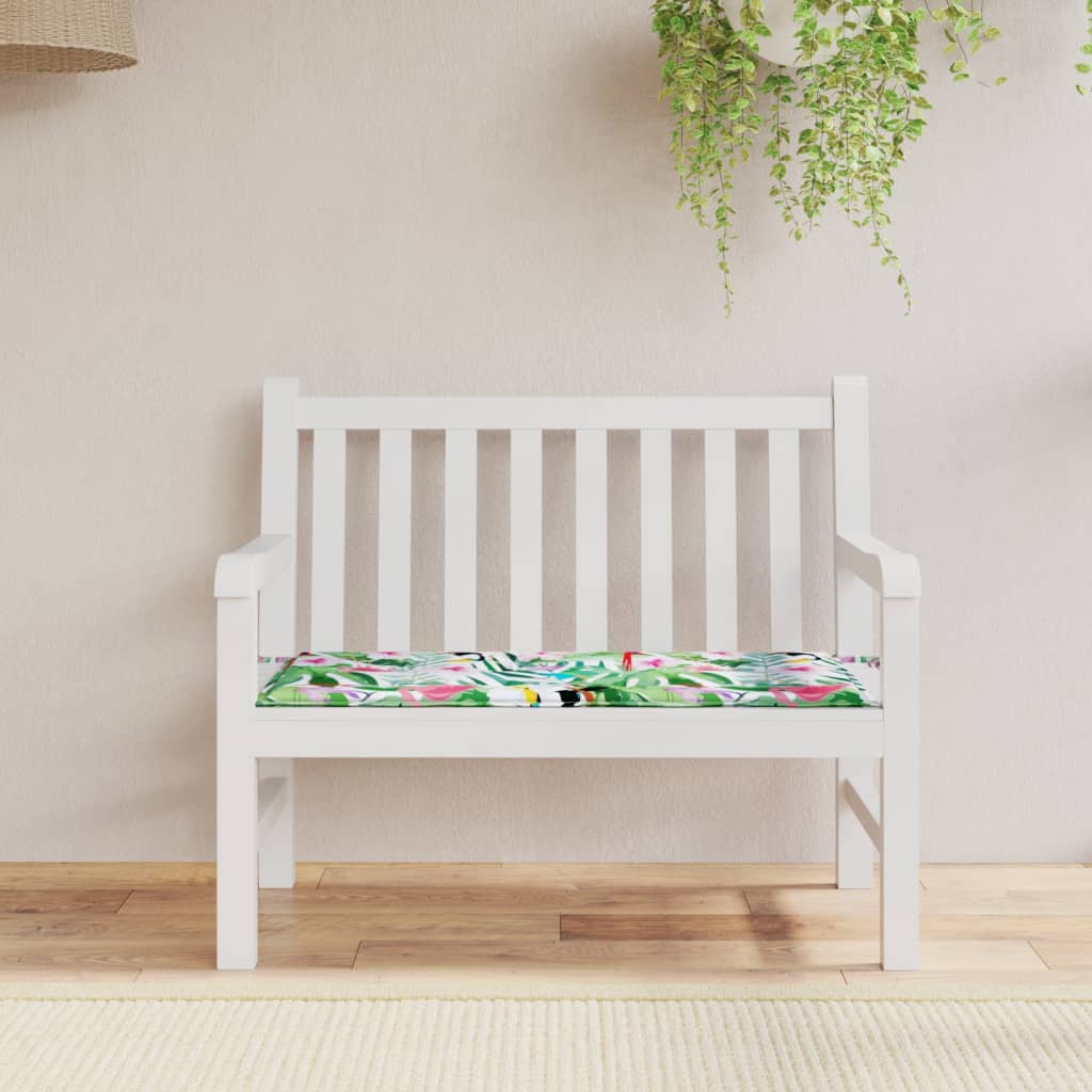 Vidaxl tuinbankkussen 120x50x4 cm oxford stof meerkleurig