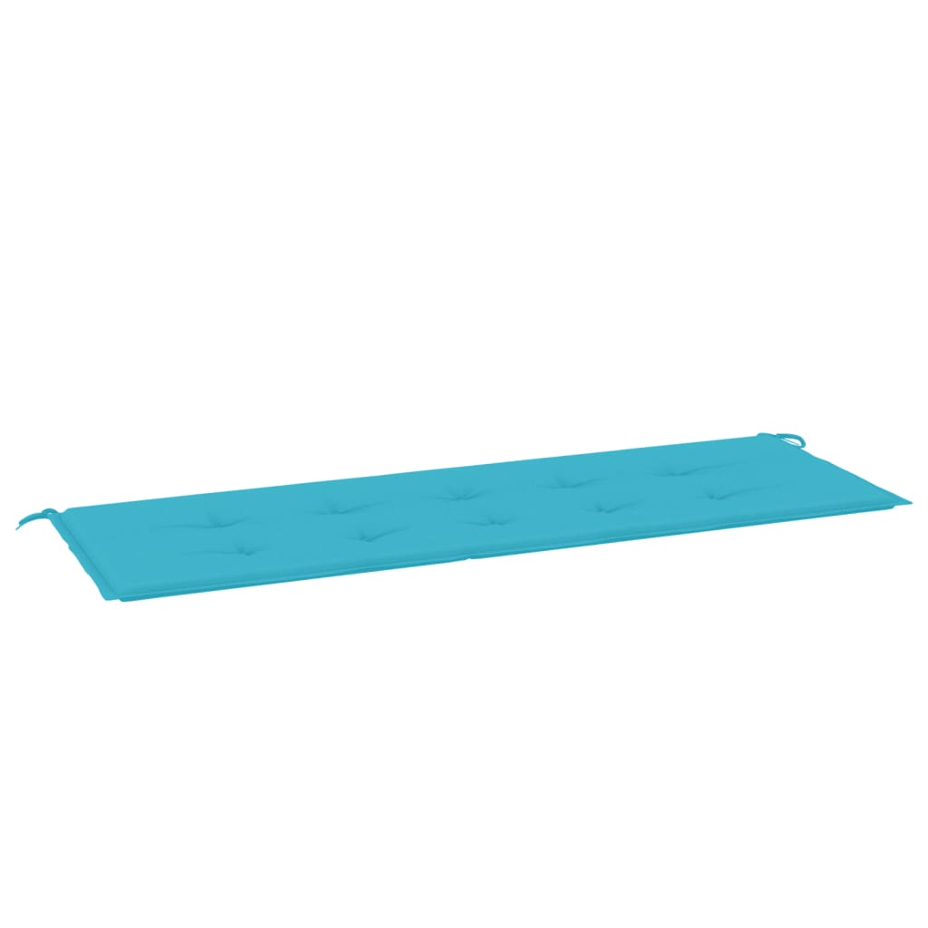 Vidaxl tuinbankkussen 150x50x4 cm oxford stof turquoise
