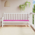 Vidaxl tuinbankkussen 200x50x4 cm stof roze