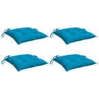 Vidaxl palletkussens 4 st 50x50x7 cm oxford stof lichtblauw