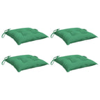 Vidaxl palletkussens 4 st 50x50x7 cm oxford stof groen