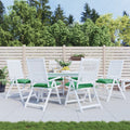 Vidaxl palletkussens 6 st 50x50x7 cm oxford stof groen