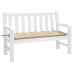 Vidaxl tuinbankkussen 120x50x7 cm oxford stof beige