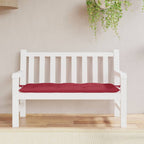 Vidaxl tuinbankkussen 120x50x7 cm oxford stof wijnrood