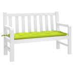 Vidaxl tuinbankkussen 120x50x7 cm oxford stof heldergroen