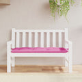 Vidaxl tuinbankkussen 120x50x7 cm stof roze