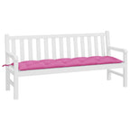 Vidaxl tuinbankkussen 180x50x7 cm oxford stof roze