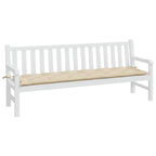 Vidaxl tuinbankkussen 200x50x7 cm oxford stof beige