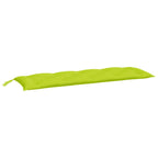 Vidaxl tuinbankkussens 2 st 150x50x7 cm oxford stof heldergroen