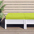 Vidaxl palletkussen 60x60x9,5 cm oxford stof felgroen