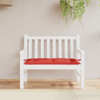 Vidaxl tuinbankkussen 110x50x7 cm oxford stof rood