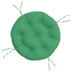Vidaxl zitkussen rond ø 60x11 cm oxford stof groen