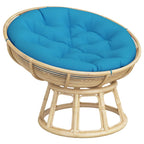 Vidaxl zitkussen rond ø 100x11 cm oxford stof lichtblauw