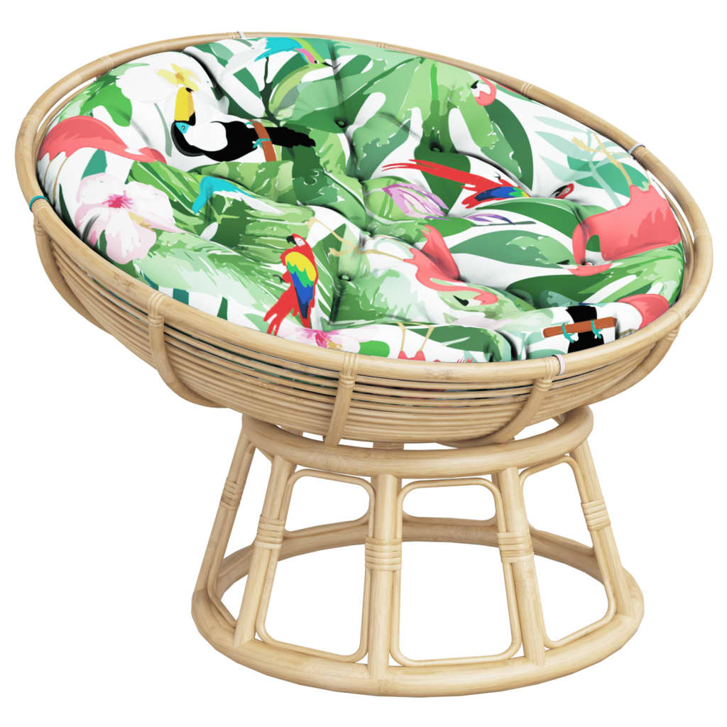 Vidaxl kussen rond ø 100x11 cm oxford stof meerkleurig