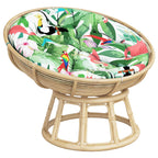 Vidaxl kussen rond ø 100x11 cm oxford stof meerkleurig