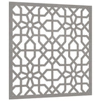 Vidaxl wanddecoratie tuin moors ontwerp 55x55 cm cortenstaal