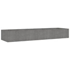 Vidaxl plantenbak verhoogd 280x80x40 cm cortenstaal
