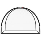Vidaxl golftrainingsnet 300x150x210 cm polyester zwart