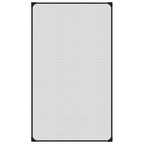 Vidaxl insectenhor voor ramen magnetisch 80x140 cm antracietkleurig