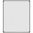 Vidaxl insectenhor voor ramen magnetisch 100x120 cm antracietkleurig