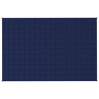 Vidaxl verzwaringsdeken 122x183 cm 5 kg stof blauw